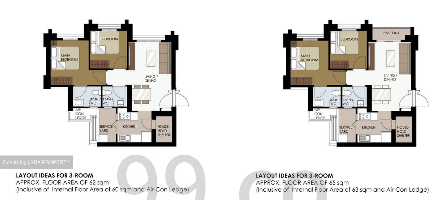 Blk 32 Skyresidence @ Dawson (Queenstown), HDB 3 Rooms #565193871